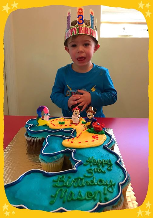Happy 3rd Birthday Mason!!ππππ